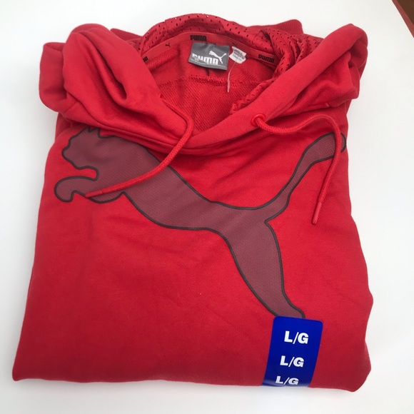 NWT Puma Men red hoodie size XXL and Large - Picture 16 of 16